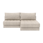 Canap� d'angle convertible en tissu avella sand 143 - 200cm akello - innovation living