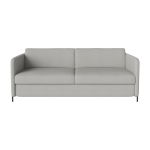 Canap� convertible 3 places tissu ascot gris clair pira - bolia