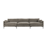 Canap� droit 4, 5 places en polyester coffee 335cm summer - zuiver