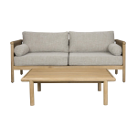 Canap� d'ext�rieur et table basse en bois d'acacia oasis - dutchbone
