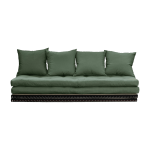 Canap� - futon olive en coton chico sofa - karup design