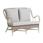 Canap� de jardin en r�sine imitation rotin garrigues - kok