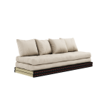 Canap� - lit avec 2 tatami et matelas beige 80x200cm chico - karup design