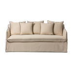 Canap� lit tissu naturel et surpiq�res corteccia ghost 15 - gervasoni
