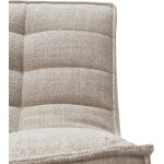 Canap� modulaire 1 place beige 80x91x76cm n701 - ethnicraft accessories
