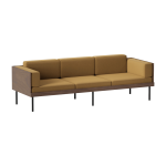 Canap� ocre en bois cut - kann design