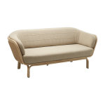Canap� rotin et cannage beige brema 190cm b�a - orchid edition