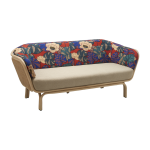 Canap� rotin et cannage idris et beige 190cm b�a - orchid edition