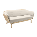 Canap� rotin et cannage migliore 190cm b�a - orchid edition