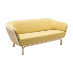 Canap� rotin et cannage moutarde medley 190cm b�a - orchid edition