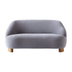 Canap� en tissu gentle 133 et ch�ne margas lc3 - &tradition