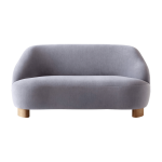 Canap� en tissu gentle 133 et ch�ne margas lc3 - &tradition