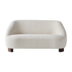 Canap� en tissu karakorum 001 et noyer margas lc3 - &tradition