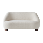 Canap� en tissu karakorum 001 et noyer margas lc3 - &tradition