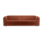 Canap� en velours royal magnolia 274cm club couch - hkliving