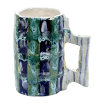 Carafe en c�ramique bleu et vert constantinople - serax