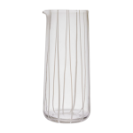 Carafe d'eau ray�e blanc mizu - oyoy