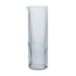 Carafe � eau en verre transparent 8, 4x25, 5cm ripple - ferm living