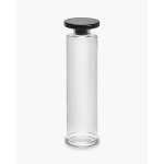 Carafe en verre transparent et marbre noir 100cl - serax
