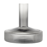 Carafe � vin gris fum� ripple - ferm living