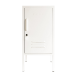 Casier en acier blanc craie 35x46x72cm the shorty - mustard made