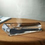 Cendrier fumo clair - nude glass