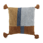 Centro coussin bleu laine - bloomingville
