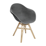 Chaise avec accoudoirs anthracite 6. 7 - maximum