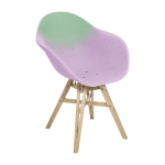 Chaise avec accoudoirs galet et parme grav�ne 6. 7 - maximum