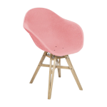 Chaise avec accoudoirs rose grav�ne 6. 7 - maximum