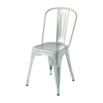Chaise en acier galvanis� a - tolix
