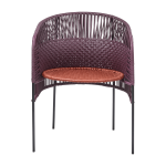 Chaise en acier violet caribe chic - ames