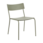 Chaise en aluminium verte august - serax