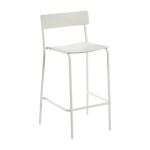 Chaise de bar en aluminium sable august - serax