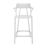 Chaise de bar blanche 65 cm a. i - kartell