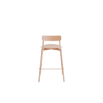 Chaise de bar ext�rieure en m�tal blush 65cm fromme - petite friture