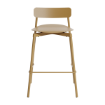 Chaise de bar ext�rieure en m�tal or 65cm fromme - petite friture