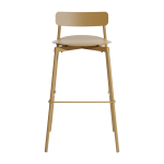 Chaise de bar ext�rieure en m�tal or 75cm fromme - petite friture