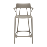 Chaise de bar grise 65 cm a. i - kartell