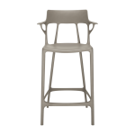 Chaise de bar grise 65 cm a. i - kartell