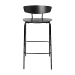 Chaise de bar en m�tal noir herman s 64 cm - ferm living