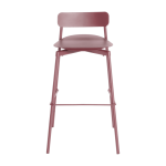Chaise de bar outdoor rouge brun 65 cm fromme - petite friture