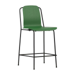 Chaise de bar studio 65�cm acier noir - normann copenhagen