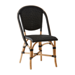 Chaise de bistrot noire sofie - sika design