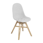 Chaise blanc cass� grav�ne 5. 5 - maximum