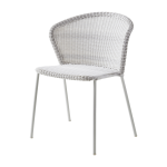 Chaise blanche lean - cane - line