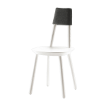 Chaise blanche na�ve - emko
