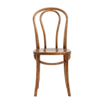 Chaise en bois de bouleau marron bistro - nordal