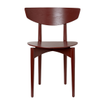 Chaise en bois marron rouge 45 x 75, 5 x 46, 5 cm herman - ferm living