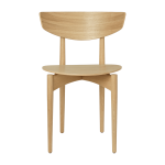 Chaise en bois massif beige herman - ferm living